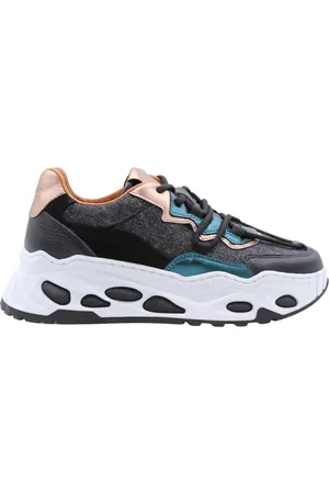 DWRS Sko, Dame, Sort, 36 EU, Sneaker