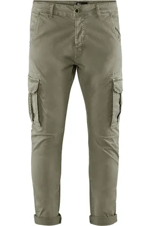 Bomboogie Bukser, Herre, Grøn, W40, Bomuld, Cargo Pants