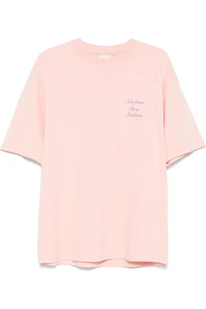 Drôle de Monsieur Top, Herre, Lyserød, L, Uld, Stilfulde T-shirts og Polos Kollektion