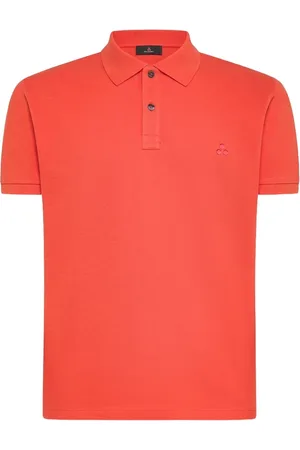 Peuterey Top, Herre, , S, Bomuld, Polo Shirt med Broderet Logo