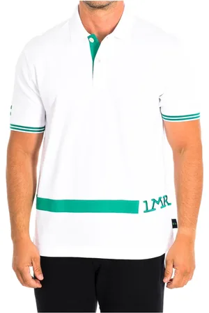 La Martina Top, Herre, Hvid, M, Bomuld, Kortærmet Polo Shirt