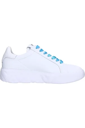 Moschino Sko, Dame, Hvid, 40 EU, Læder, Sneakers Clear Blue