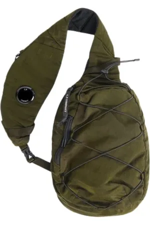 C.P. Company Taske, unisex, Grøn, ONE SIZE, Nylon, Crossbody Rucksack