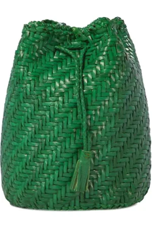 Dragon Diffusion Taske, Dame, Grøn, ONE SIZE, Uld, Stilfuld læder bucket bag
