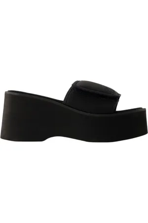 Courrèges Sko, Dame, Sort, 40 EU, Tyl, Scuba Wave Sandaler