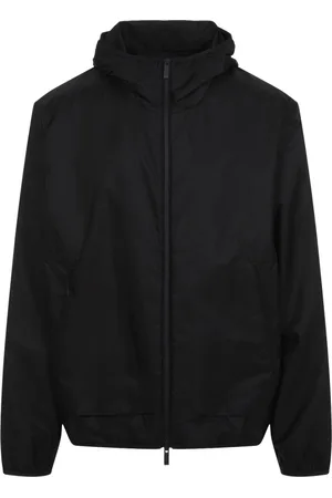 Moncler Jakke, Herre, Sort, XL, Nylon, Granier Jakke