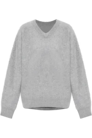Lisa Yang Strik, Dame, Grå, S, Cashmere, Mallory Sweater