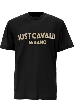 Roberto Cavalli Top, Herre, Sort, 2XL, T-shirts og Polos Sort