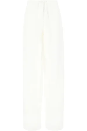Salvatore Ferragamo Bukser, Dame, Hvid, S, Wide Bukser