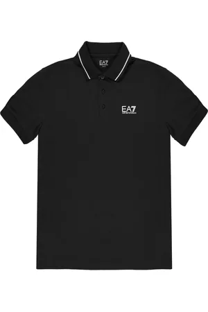EA7 Top, Herre, Sort, M, Bomuld, Polo Shirt