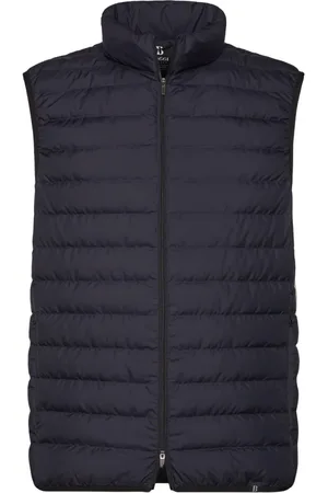 Boggi Milano Jakke, Herre, Blå, L, Polyester, Goose Down Fabric Waistcoat