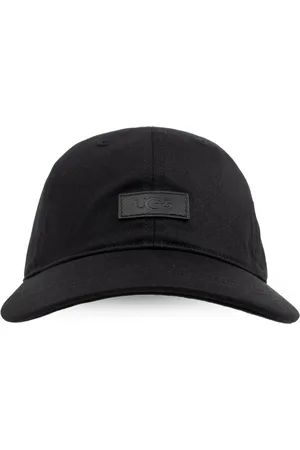 UGG Tilbehør, Herre, Sort, ONE SIZE, Bomuld, Kasket med skygge Heritage