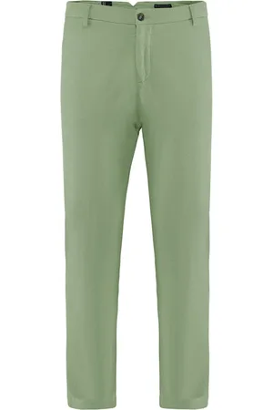 Bomboogie Bukser, Herre, Grøn, W30, Bomuld, Japan Comfy Fit Bukser