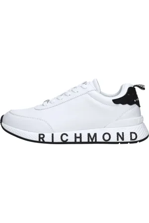 John Richmond Sko, Herre, Hvid, 45 EU, Læder, Sneakers Hvid