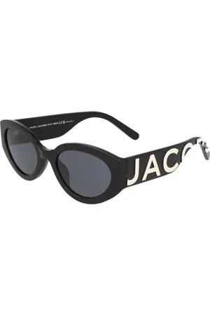 Marc Jacobs Tilbehør, unisex, Sort, 54 MM, Irregulære solbriller med acetatstel