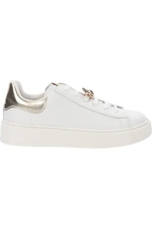 Nero Giardini Sko, Dame, Hvid, 38 EU, Uld, Læder Sneakers til Piger - Stilfulde og Komfortable