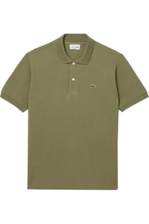 Lacoste Top, Herre, Grøn, L, Bomuld, Grøn Polo Skjorte Classic Fit