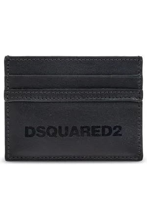 Dsquared2 Tilbehør, Herre, Sort, ONE SIZE, Læder, Læder Kortholder