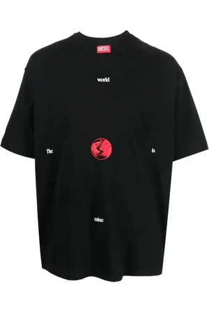 Diesel Top, Herre, Sort, S, Uld, T-shirt