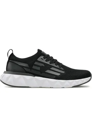 EA7 Sko, Herre, Sort, 40 1/2 EU, Polyester, Ultimate 2.0 Sneakers