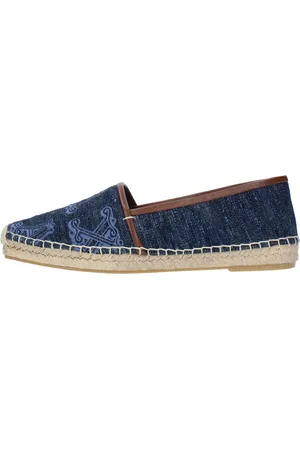 Max Mara Sko, Dame, Blå, 36 EU, Læder, Espadriller