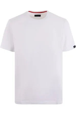 FAY Top, Herre, Hvid, 3XL, Bomuld, T-shirts og poloer