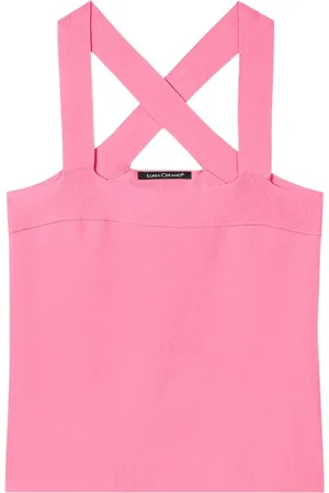 Luisa Cerano Top, Dame, Lyserød, M, Polyester, Sleeveless Top