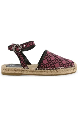 Liu Jo Sko, Dame, Flerfarvet, 37 EU, Læder, Tekstil Sandaler med Ankelrem