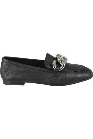 Casadei Sko, Dame, Sort, 36 EU, Læder, Læder Loafers