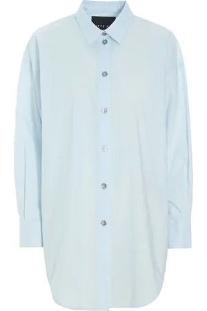 Bitte Kai Rand Bluser & Skjorter, Dame, Blå, XL, Bomuld, Core Cotton Shirt