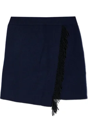 Lisa Yang Nederdel, Dame, Blå, M, Cashmere, Mette Skirt