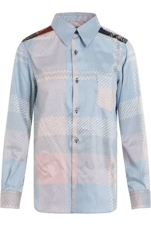 Comme des Garçons Bluser & Skjorter, Dame, Flerfarvet, M, Uld, Tartan Skjorte