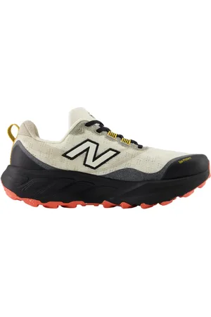 New Balance Sport, Herre, Flerfarvet, 42 1/2 EU, Beige Running Trail Sneakers