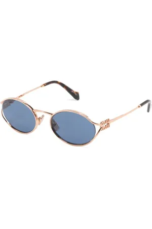 Miu Miu Tilbehør, Dame, Lyserød, 54 MM, Solbriller med Original Etui