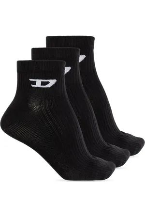 Diesel Undertøj, Herre, Sort, S, Bomuld, Socks Skm-D-Ankle -9