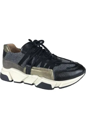 DWRS Sko, Dame, Sort, 39 EU, Læder, Los Angeles Sneakers
