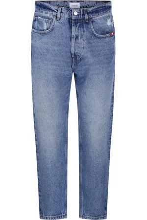 AMISH Jeans, Herre, Blå, W34, Denim, Denim Jeans til Mænd og Kvinder