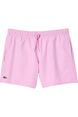 Lacoste Badetøj, Herre, Lyserød, XL, Bomuld, Rose Cotton Swim Shorts