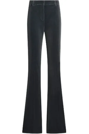Etro Bukser, Dame, Sort, XS, Uld, Stilfulde Vide Bukser
