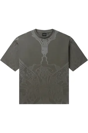 Daily paper Top, Herre, Grøn, XS, Rhythmic Oversized T-Shirt