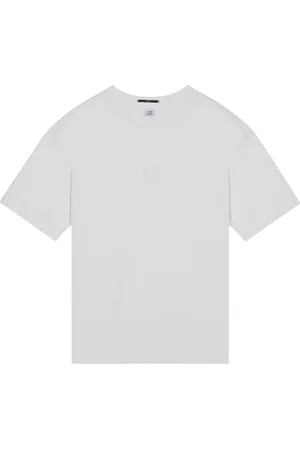 C.P. Company Top, Herre, Hvid, L, Kortærmet rund hals T-shirt