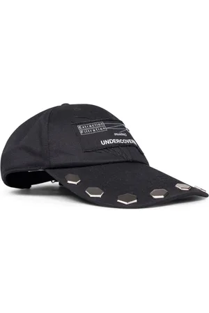 UNDERCOVER Tilbehør, unisex, Sort, ONE SIZE, Sort Kasket Klassisk Stil