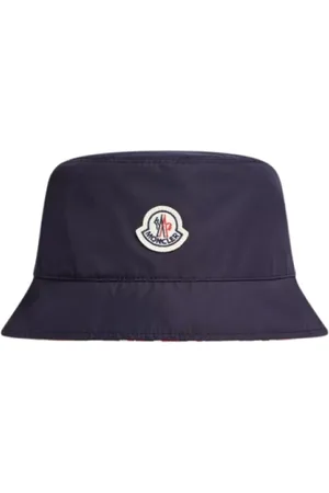 Moncler Tilbehør, Herre, Blå, M, Polyester, Reversibel Bucket Hat