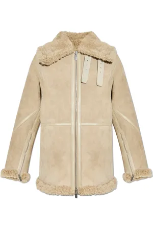 Burberry Jakke, Dame, , 3XS, Uld, Sheepskin Coat