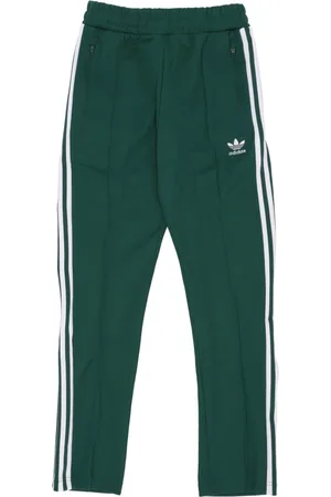 adidas Bukser, Herre, Grøn, XS, Bomuld, Mørkegrønne træningsbukser med elastisk talje