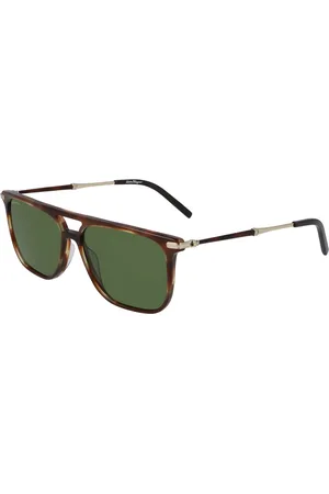 Salvatore Ferragamo Tilbehør, Herre, Brun, 57 MM, Solbriller