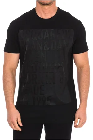 Dsquared2 Top, Herre, Sort, 2XL, Bomuld, Short Sleeve T-Shirt