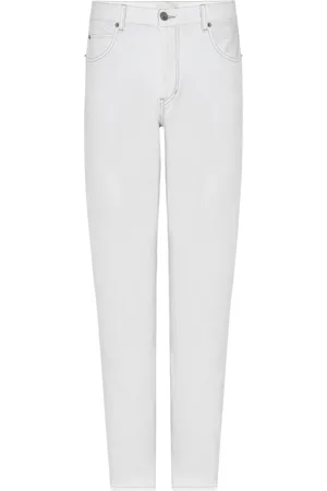 Isabel Marant Bukser, Herre, Hvid, W31, Denim, Hvide Denim Bukser