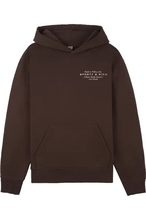 Sporty & Rich Sweathshirts & Hoodies, Dame, Brun, XS, Bomuld, Health Initiative Hoodie