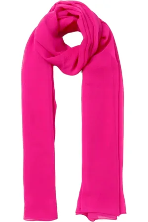 Max Mara Tilbehør, Dame, Lyserød, ONE SIZE, Tyl, Elegant Stola Kjole Tørklæde